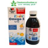 Kinder Omega 3 Syrup: Phát triển trí não và thị lực cho bé yêu