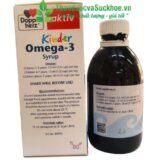Kinder Omega 3 Syrup: Phát triển trí não và thị lực cho bé yêu