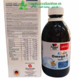 Kinder Omega 3 Syrup: Phát triển trí não và thị lực cho bé yêu